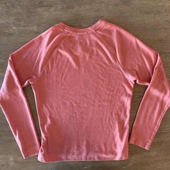 Smartwool Women's Merino 250 Base Layer Long Sleeve Top-Sunset Coral-Size Med - Picture 12 of 13